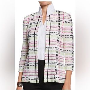 Misook Multi-color Stitch Jacket (XL)